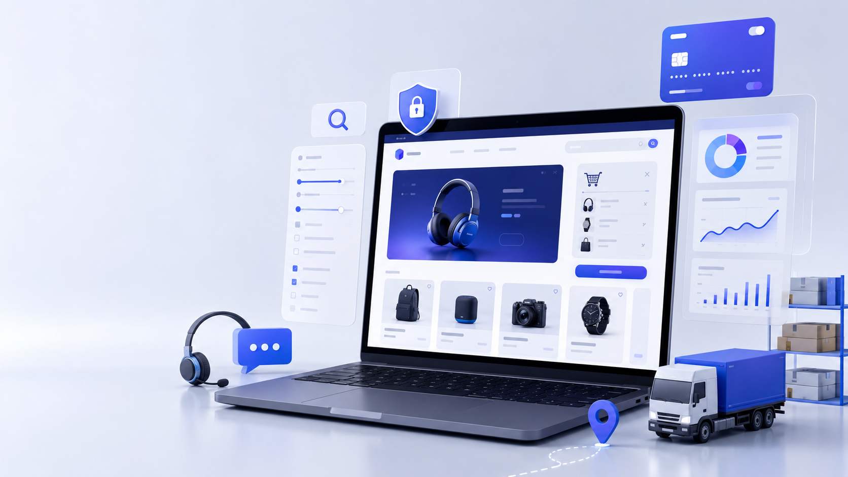 امکانات ضروری یک فروشگاه اینترنتی حرفه‌ای