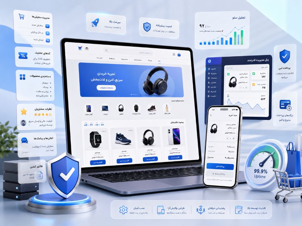 فروشگاه اینترنتی (آنلاین شاپ)